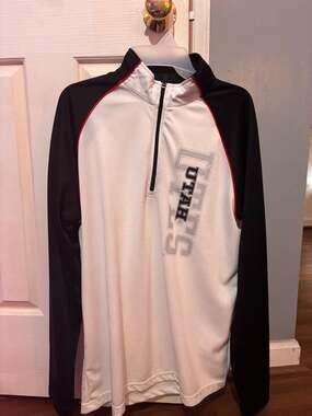 Gear For Sports Utah Mens XLUtes Raglan Colorblock 1/4 Zip Pullover
